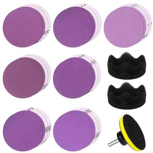 Glarks Juego de 31 piezas de restauración de faros de coche