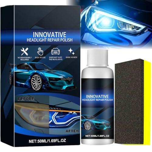 Líquido de reparación de pulido de faros - Líquido de reparación usado