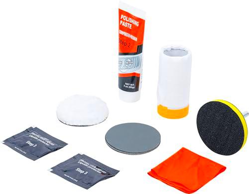 BGS 3997 | Kit de reacondicionamiento para Faros de vehículos | 14 Piezas