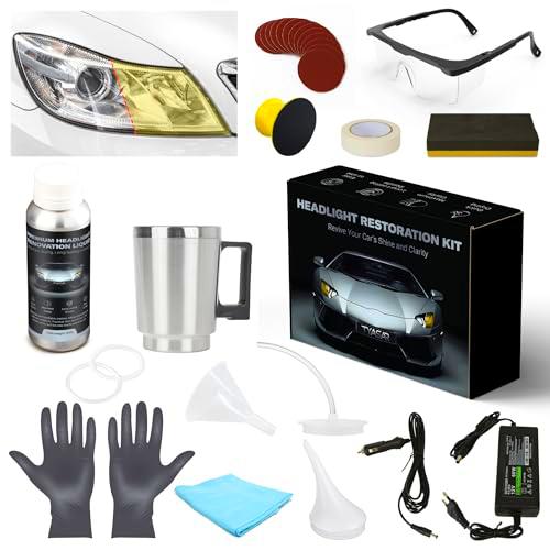 TYASAR - Kit de renovación óptica para coche, 800 g